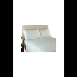Home Reflections Rayon from Bamboo Sheet Set Aqua Mist